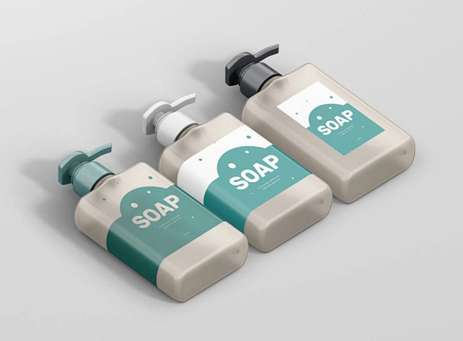 洗化用品按壓式擠壓瓶包裝樣機Soap D 細節體驗與設計科普